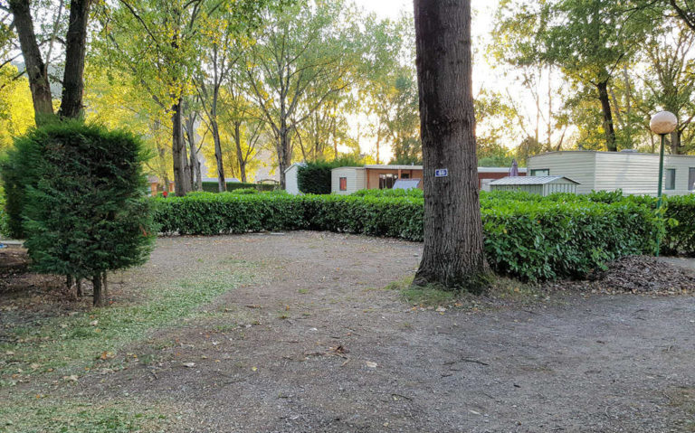 Rental of shaded sites in Ardèche Verte