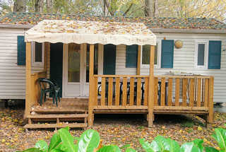 Mobile home rental 6 people in Ardèche Verte