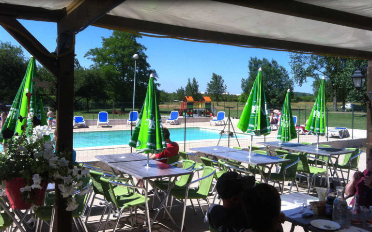 Restaurant et bar au camping d'Andance